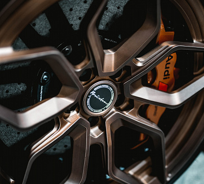 Фото дисков Brixton Forged PF9 на Audi R8 (4S)