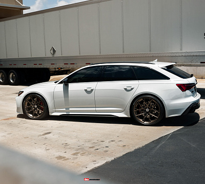 Фото дисков HRE FF10 на Audi A/RS 6 (C8)