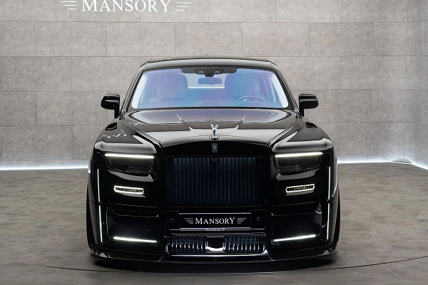Фото дисков Mansory FD.15 Черный глянец на Rolls-Royce Phantom