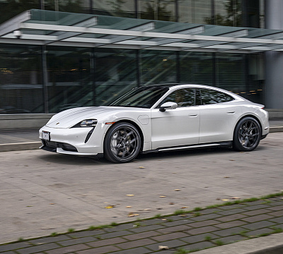 Фото дисков Vossen HF-5 на Porsche Taycan I