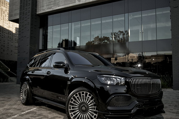 Фото дисков Brixton Forged LX07 Алмазная проточка на Mercedes-Benz GLS (X167)