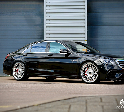 Фото дисков Vossen S17-15T на Mercedes-Benz S-Class (W222, C217)