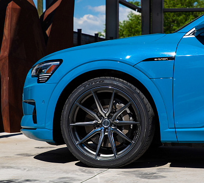Фото дисков Vossen HF-3 на Audi E-tron