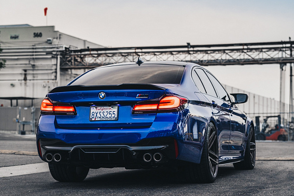 Фото дисков Brixton Forged BF01 Сатиновая темная бронза на BMW 5/M5 (G30/F90)