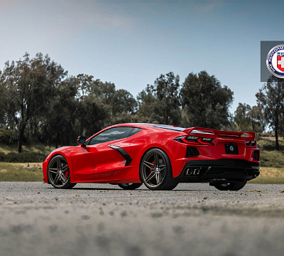 Фото дисков HRE P107SC на Chevrolet Corvette C8