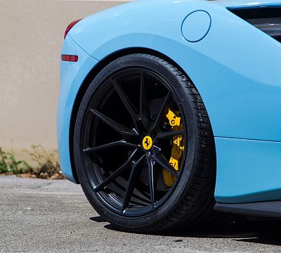 Фото дисков Anrky AN12 на Ferrari 488