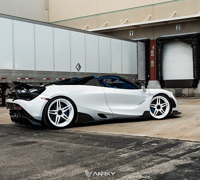 Фото дисков Anrky AN27 на McLaren 720S