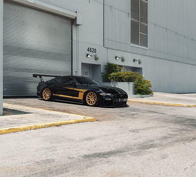 Фото дисков Vossen HF-2 на Ford Mustang VI