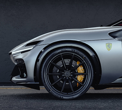 Фото дисков Brixton Forged FDE11 на Ferrari Purosangue
