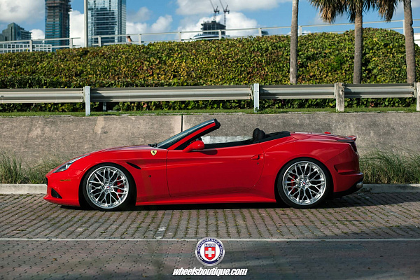 Фото дисков HRE S200 Глянцевый лак на Ferrari California