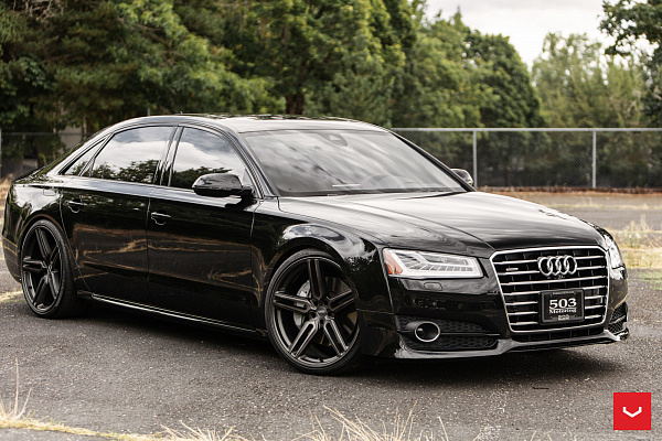 Фото дисков Vossen HF-1 Сатиновый графит на Audi A/S 8 (D4)