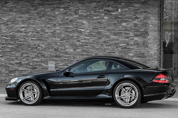 Фото дисков Strasse Wheels SV2T Deep Concave FS Сатиновый темный лак на Mercedes-Benz SL (R231)