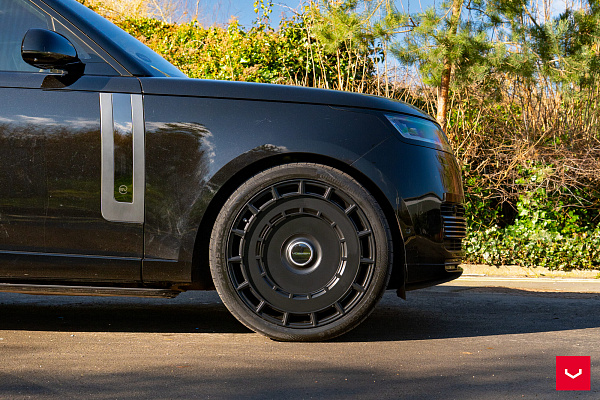 Фото дисков Vossen HF-9 Черный сатин на Land Rover Range Rover V
