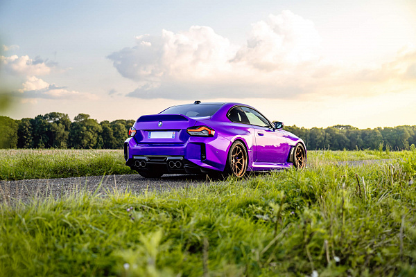 Фото дисков HRE 521 Сатиновая медь на BMW 2/M2 (G42/G87)