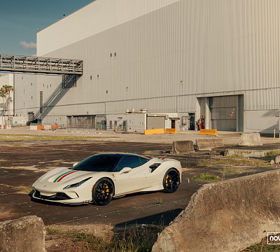 Фото дисков NOVITEC NF8 на Ferrari F8