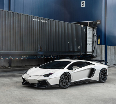 Фото дисков Anrky AN28 на Lamborghini Aventador