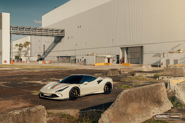 Фото дисков NOVITEC NF8 Черный глянец на Ferrari F8