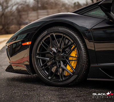 Фото дисков Vossen EVO-5 на Lamborghini Aventador