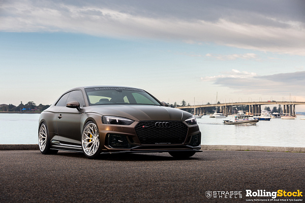 Фото дисков Strasse Wheels SV20M Deep Concave FS Глянцевый лак на Audi A/S/RS 5 (F5)