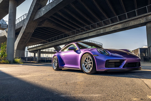 Фото дисков Brixton Forged PF12 R / RS Глянцевый лак на Porsche 911 VIII