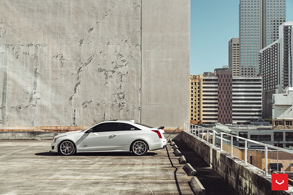 Фото дисков Vossen HF-5 Серебро на Cadillac ATS