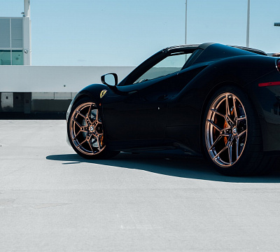 Фото дисков Anrky S1-X4 на Ferrari 812