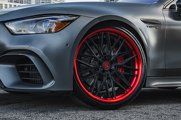 Фото дисков Strasse Wheels SV10M-RS Deep Concave FS Другой цвет на Mercedes-Benz AMG GT I