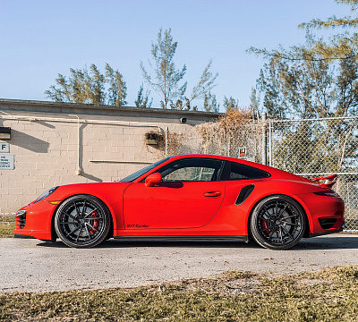 Фото дисков Anrky AN33 на Porsche 911 VII