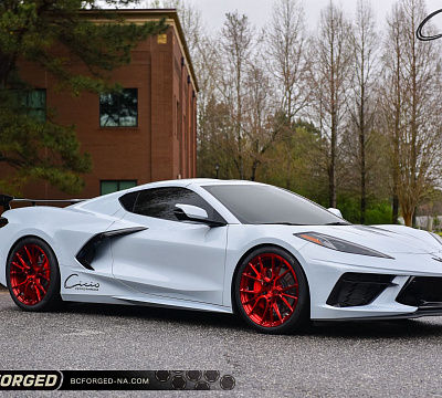 Фото дисков BC Forged EH184 на Chevrolet Corvette C8