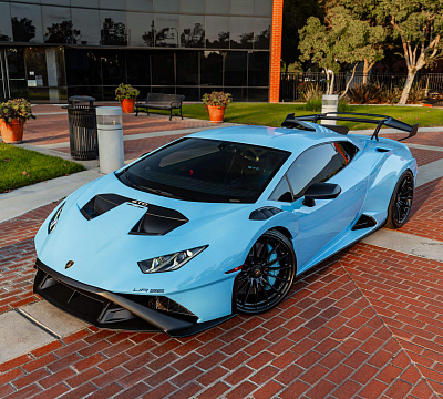 Фото дисков HRE P103 на Lamborghini Huracan