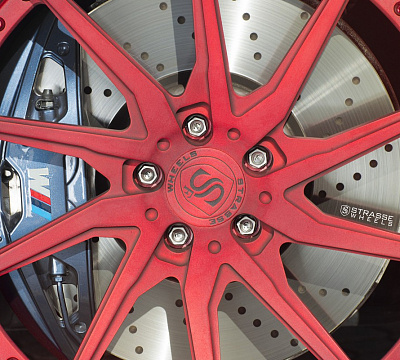 Фото дисков Strasse Wheels SV10T Deep Concave FS на BMW 7 (G11/G12)