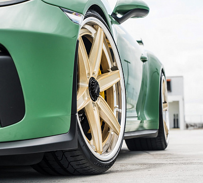 Фото дисков Anrky AN36 на Porsche 911 VII