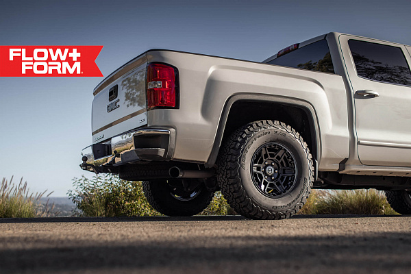 Фото дисков HRE FT1 Черный сатин на GMC Sierra III