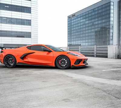 Фото дисков Anrky AN33 на Chevrolet Corvette C8