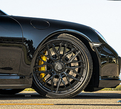 Фото дисков Strasse Wheels SV10M-RS Deep Concave FS на Porsche 911 VII