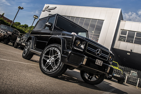 Фото дисков Kahn G06 Алмазная проточка на Mercedes-Benz G-Class II