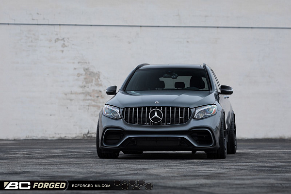 Фото дисков BC Forged HCS02 Черный матовый на Mercedes-Benz GLC (X253, C253)
