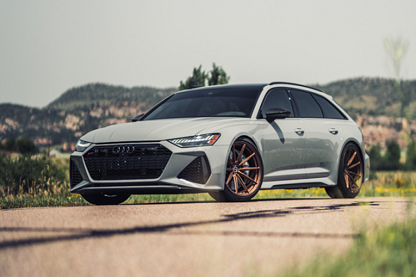 Фото дисков Brixton Forged R11-R Сатиновая бронза на Audi A/RS 6 (C8)