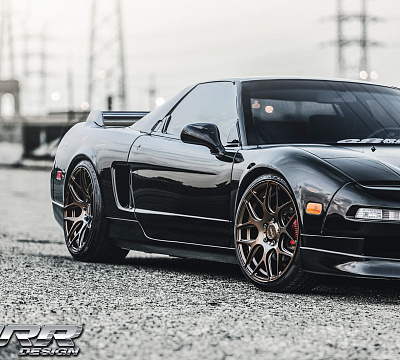 Фото дисков MRR FS01 на Acura NSX I