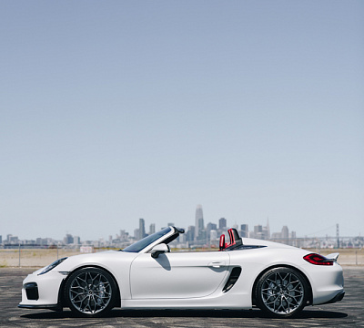 Фото дисков Brixton Forged CM6-R на Porsche Boxster III