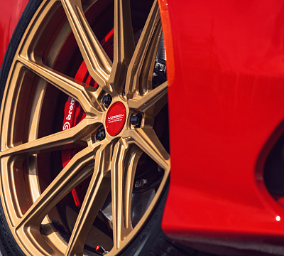 Фото дисков Vossen HF-3 на Dodge Charger VII