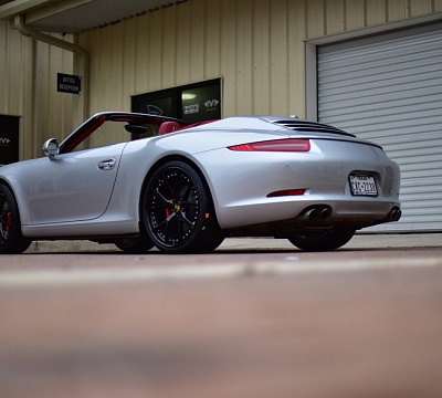 Фото дисков HRE S101 на Porsche 911 VII