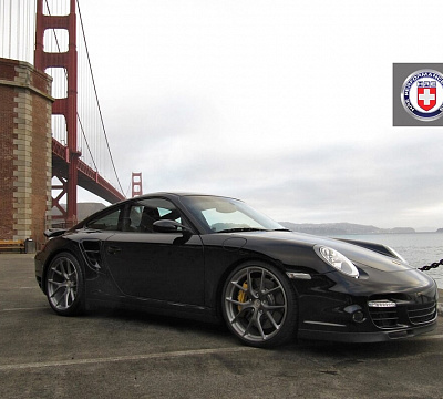 Фото дисков HRE P101 на Porsche 911 VI