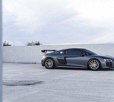 Фото дисков Strasse Wheels SV10 Track на Audi R8 (4S)