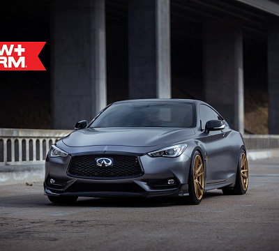 Фото дисков HRE FF04 на Infiniti Q60 II
