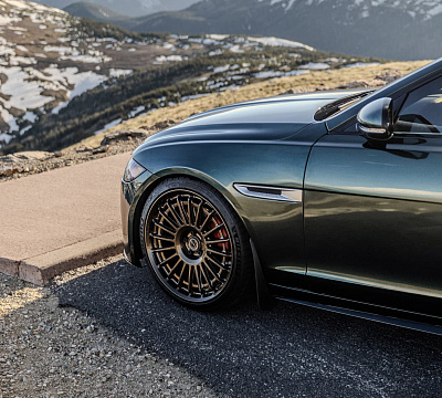 Фото дисков Brixton Forged TR11 на Jaguar XF II