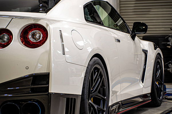 Фото дисков HRE R101 Lightweight Черный сатин на Nissan GT-R
