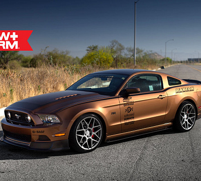 Фото дисков HRE FF01 на Ford Mustang V