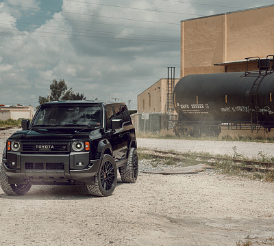 Фото дисков Vossen HF6-5 на Toyota Land Cruiser Prado 250