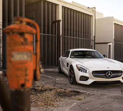 Фото дисков Vossen CG-205 на Mercedes-Benz AMG GT I